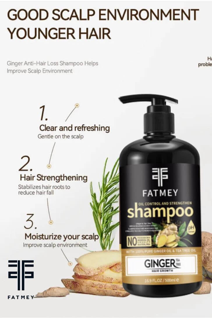 Anti-Hair Loss Range: Ginger and Tea Tree