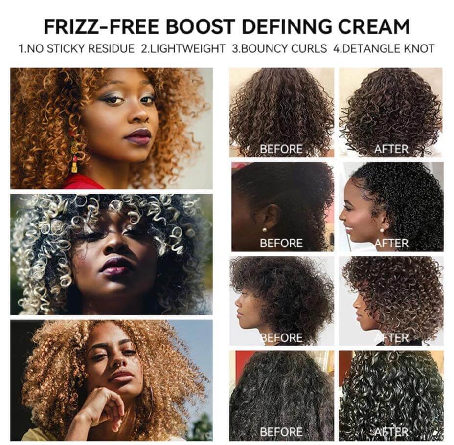 100% Natural Moisturizing Curl Cream