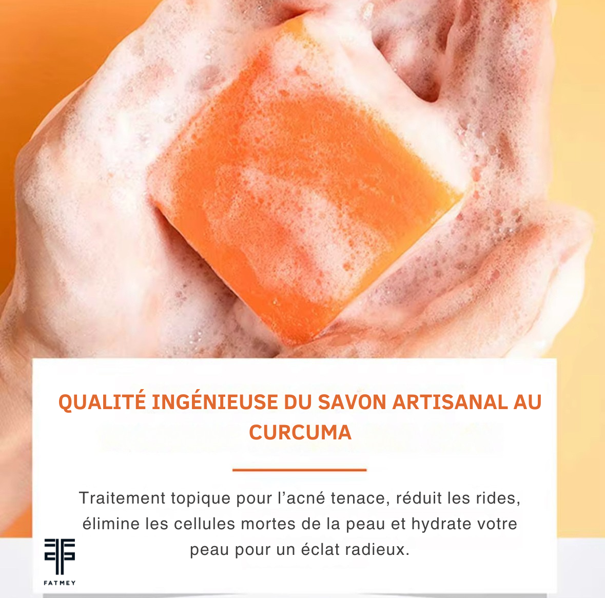 Turmeric soap
