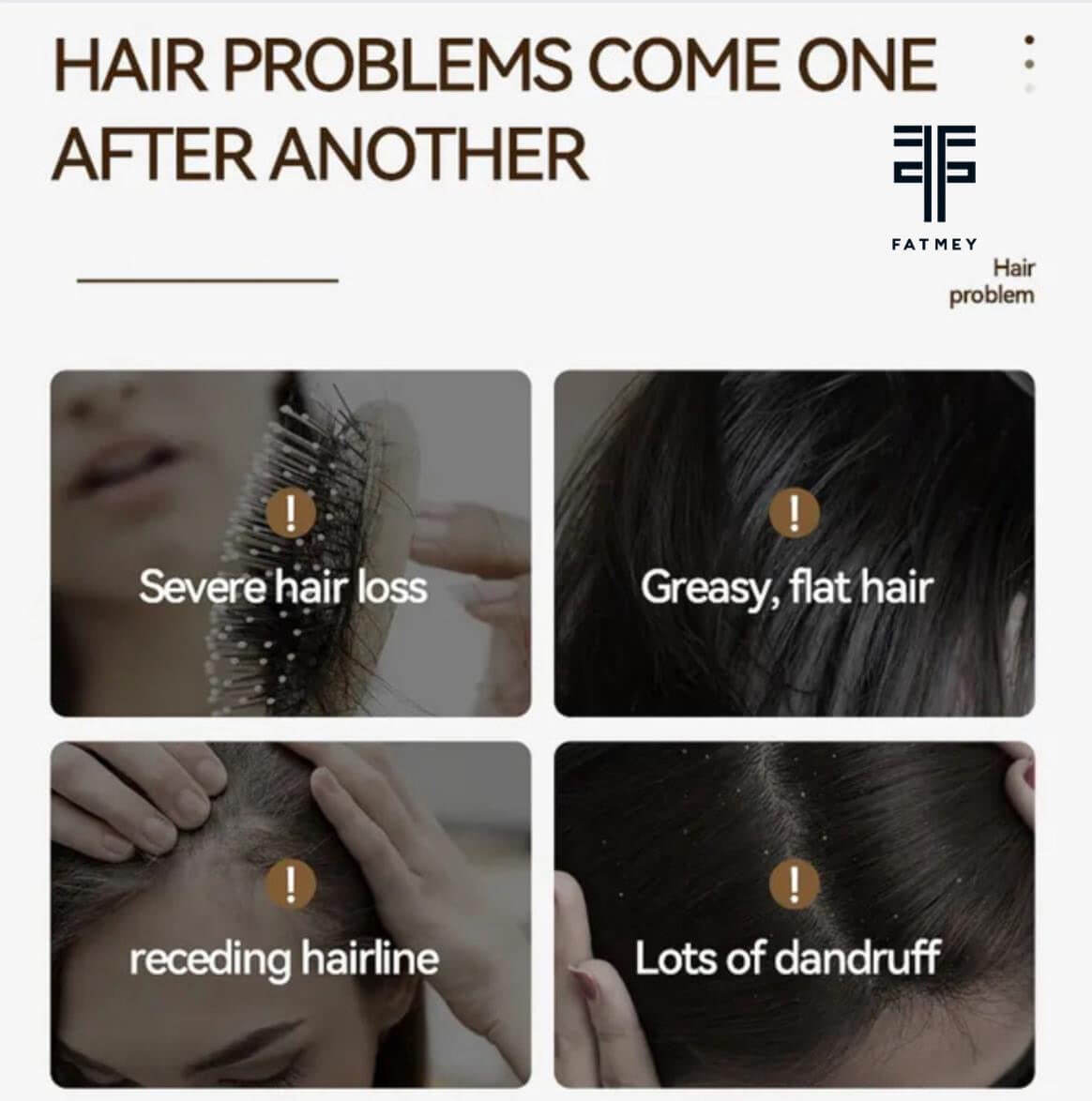 Anti-Hair Loss Range: Ginger and Tea Tree