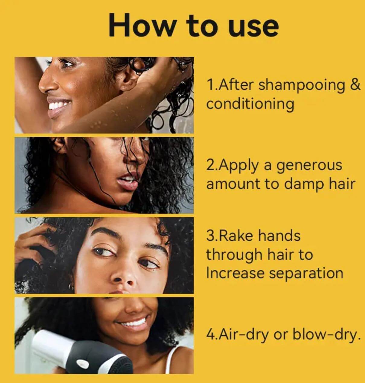 100% Natural Moisturizing Curl Cream