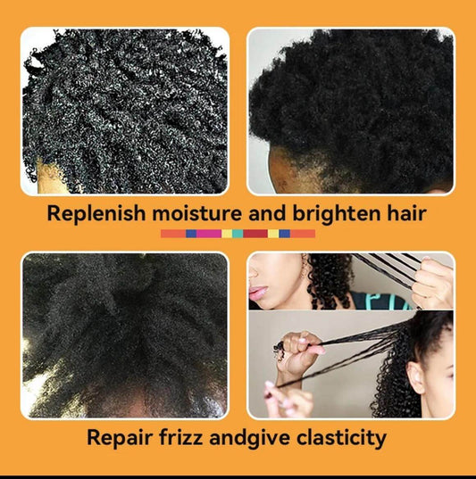 Cream for defined and frizz-free curls